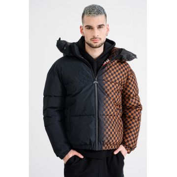 Jacheta bufanta cu gluga