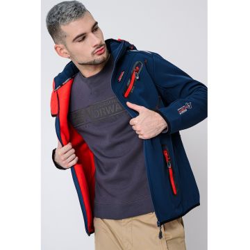 Jacheta cu buzunare si logo Royaute