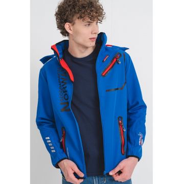 Jacheta cu fermoar si gluga Royaute