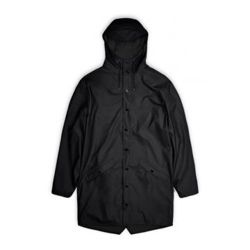 Jacheta lunga  impermeabila - neagra - poliester - unisex