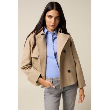 Trenci cu revere - Maro nisip