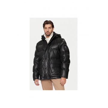 Geaca barbati -  304242519 - Piele naturala - Negru