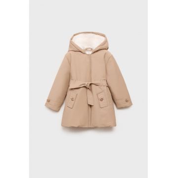 Geaca cu captuseala de blana sintetica