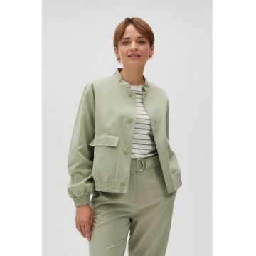 Jacheta bomber cu buzunare Olive