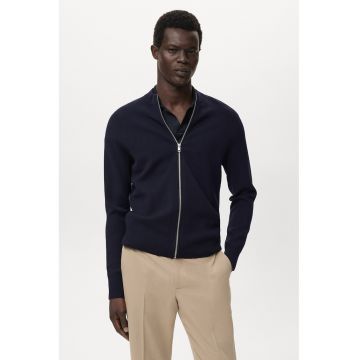 Jacheta bomber cu fermoar