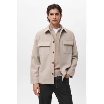 Jacheta cu buzunare cu clapa