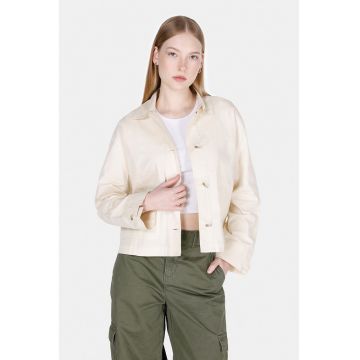 Jacheta cu buzunare pe piept