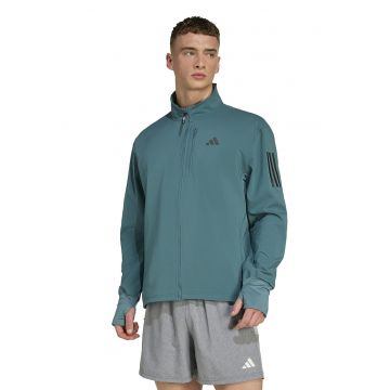 Jacheta cu fermoar si fente pentru degete - pentru alergare