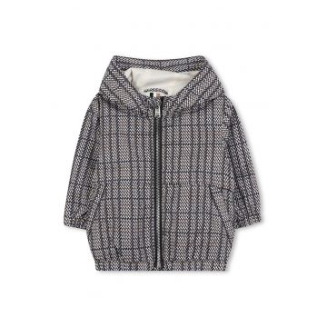 Jacheta cu gluga si fermoar