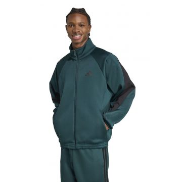 Jacheta cu model colorblock si maneci raglan