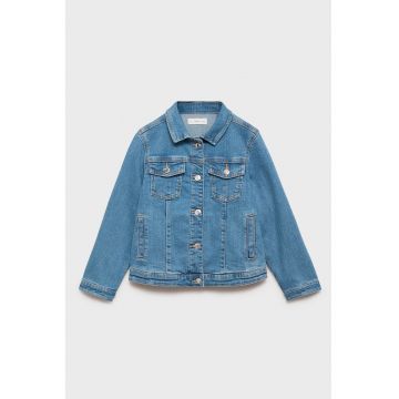 Jacheta din denim cu nasturi