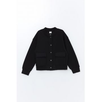 Jacheta uni cu buzunare cu clapa