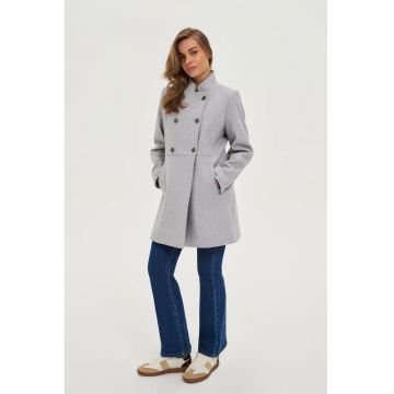 Palton scurt  gri - Gri