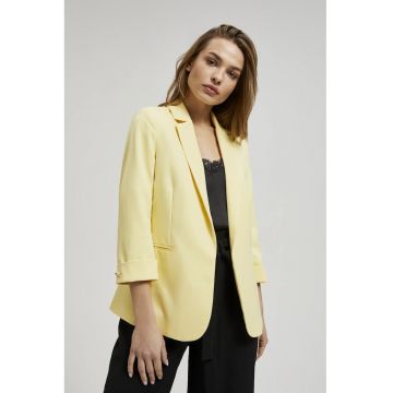 Sacou galben cu maneci 3/4 - Galben