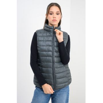 Vesta matlasata cu fermoar Annecy