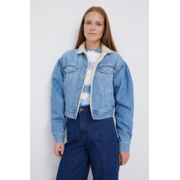 Pepe Jeans Geacă jeans femei, de tranzitie, oversize