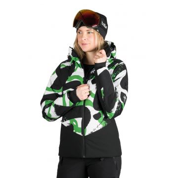 Geaca cu gluga si guler pentru ski Kayleight