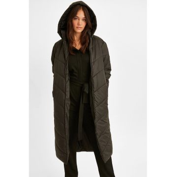 Geaca cu vatelina - fermoar si gluga