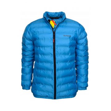 Geaca matlasata -  Nailon - Albastru -