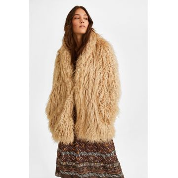 Haina de blana sintetica - Bej