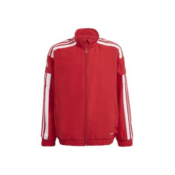 Hanorac copii adidas Squadra 21 - rosu - material reciclat - pentru fotbal