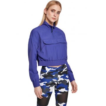 Jacheta crop fara inchidere