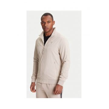 Jacheta de tranzitie cu inchidere cu fermoar si guler