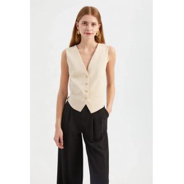 Vesta in V cu nasturi