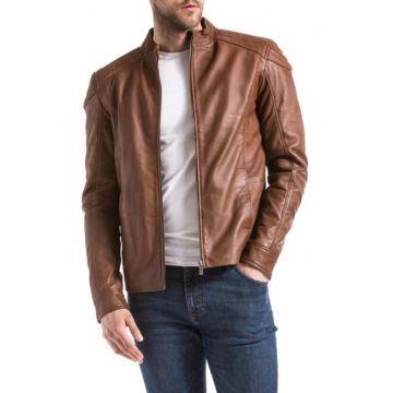 Geaca biker uni -