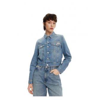 Geaca blugi dama -  bumbac - albastru