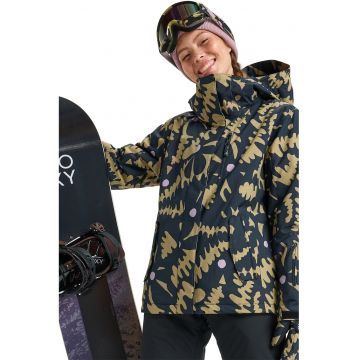 Geaca cu model si gluga detasabila pentru ski Jetty