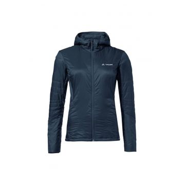 Geaca de trekking cu gluga si logo discret -