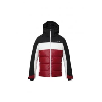 Jacheta barbati  Virtual Border - puf - bordo - L - cu gluga detasabila - impermeabilitate 20.000mm