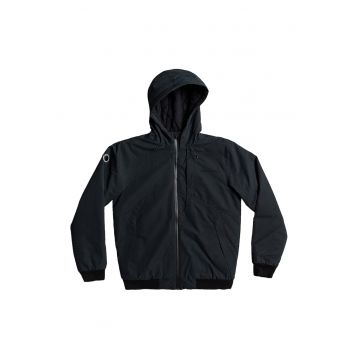 Jacheta cu gluga si terminatii striate New Brooks