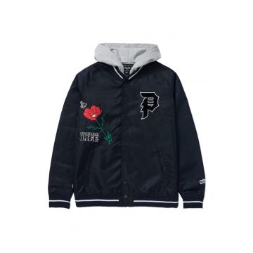 Jacheta cu imprimeu si design 2 in 1 -