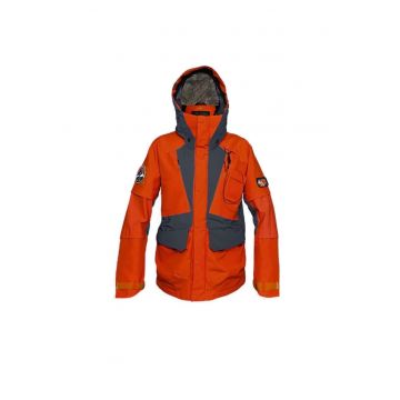Jacheta de schi  Alpine Satellite - impermeabila - rezistenta la vant - portocalie - poliamida/spandex -