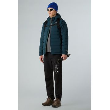 Jacheta elastica cu umplutura de puf si gluga pentru drumetii Abseil