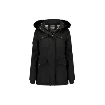 Jacheta fete -  Poliester - Negru -