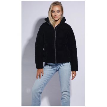 Jacheta matlasata -  bleumarin - poliester - pentru femei