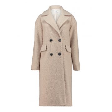 Palton uni cu nasturi