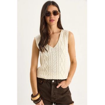 Vesta -  Tricot - Bej -