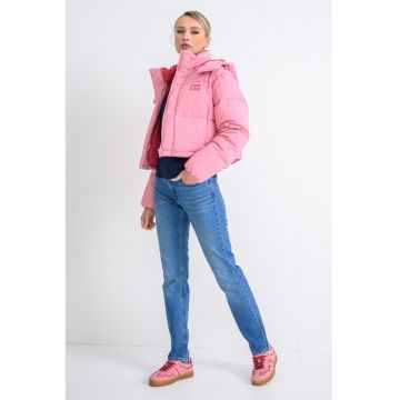 Geaca crop cu umplutura de puf Alaska