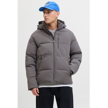 Geaca cu buzunare cu fermoar