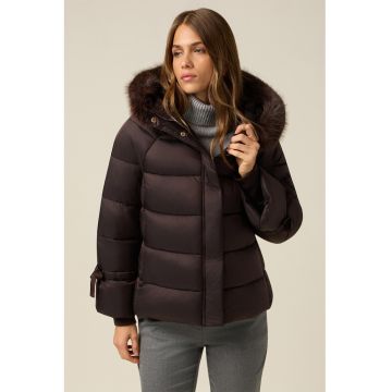 Geaca cu vatelina si gluga