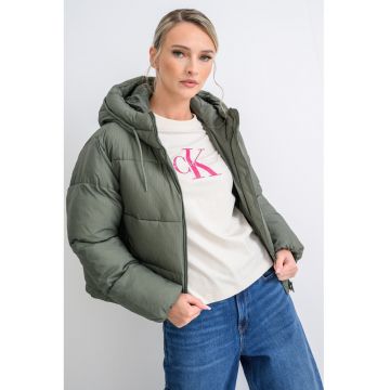 Geaca cu vatelina si gluga