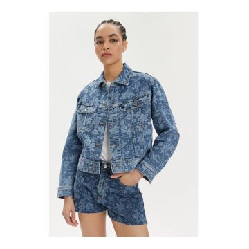 Geaca dama -  592806 - Albastru - Bumbac