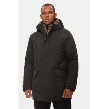 Geaca de iarna barbati  M4621B-T3149 - Poliester - Negru