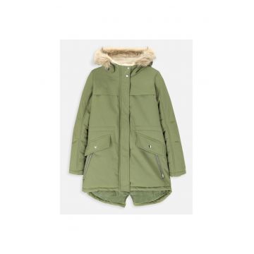 Geaca de iarna cu fernoar si buzunare