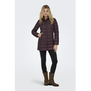 Geaca lunga matlasata