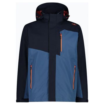 Jacheta 3 in 1 pentru barbati -  Poliester - NegruAlbastru